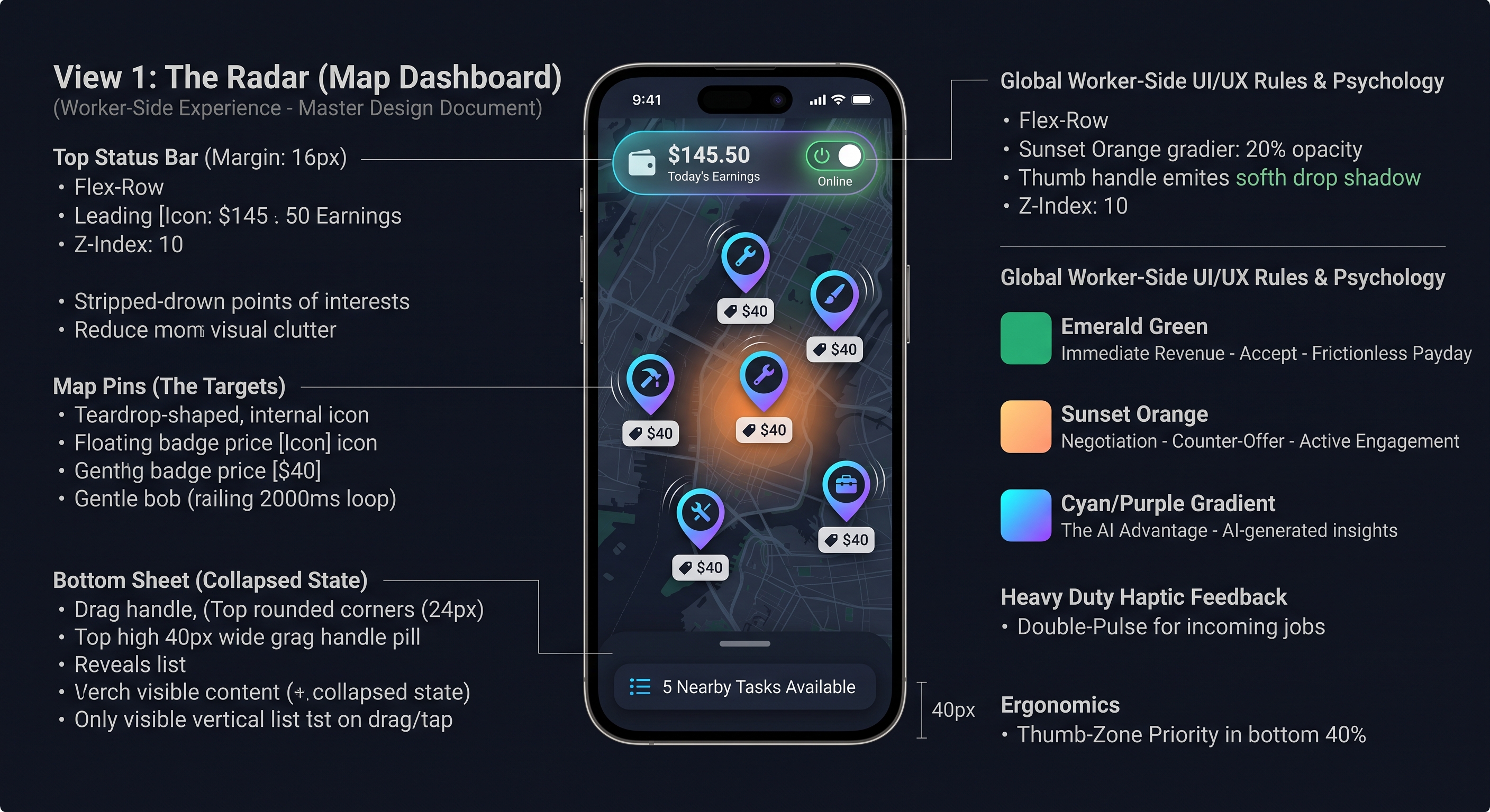 The Radar (Map Dashboard)