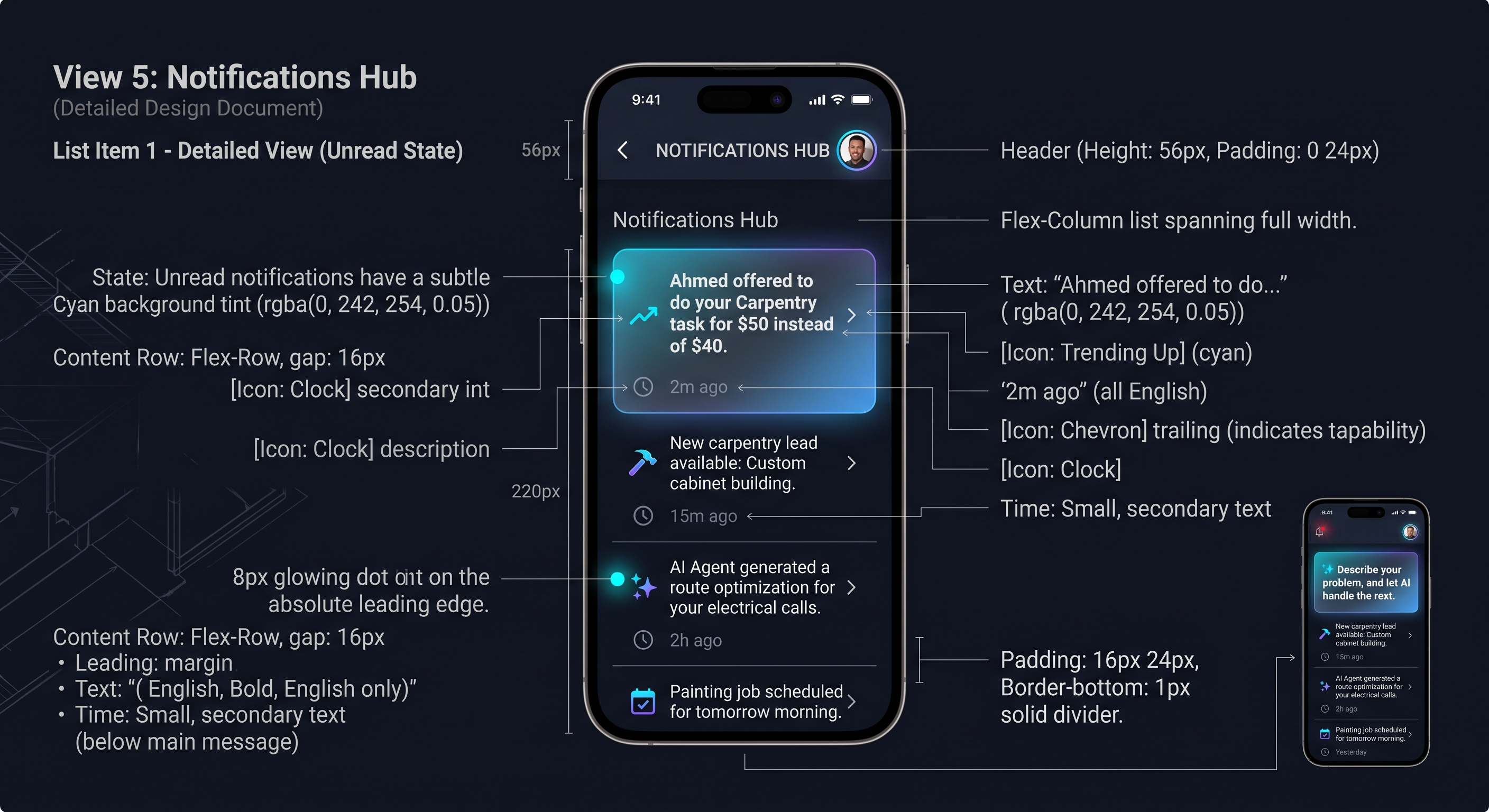 Notifications Hub